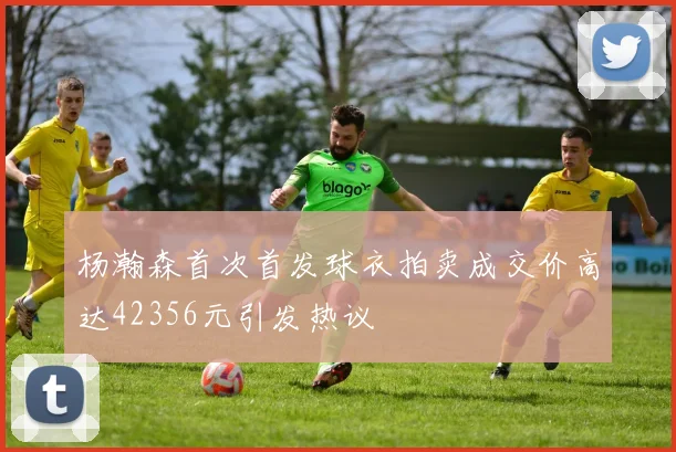 杨瀚森首次首发球衣拍卖成交价高达42356元引发热议